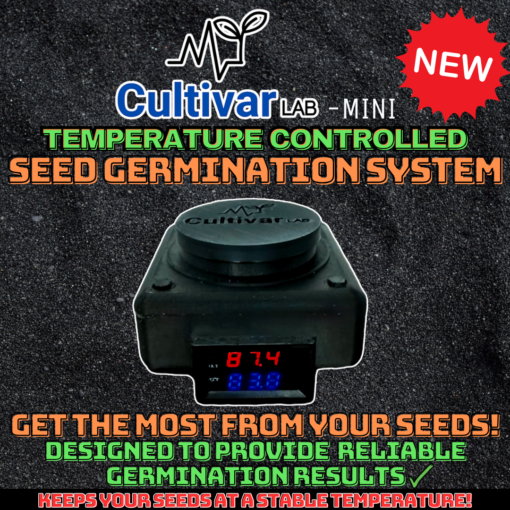 Cultivar Lab - Mini | Digital Temperature Controlled Seed Germination System